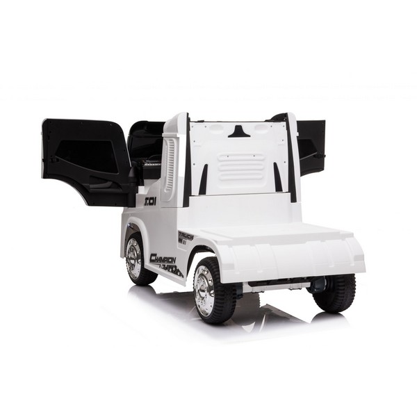 Продукт Акумулаторен камион с ремарке-контейнер 4X4,12V с меки гуми с кожена седалка - 0 - BG Hlapeta